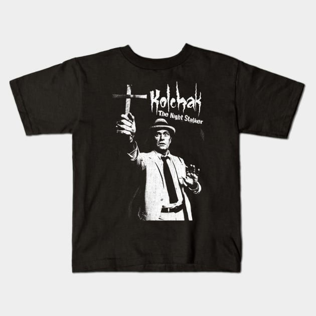 Kolchak / The Night Stalker Kids T-Shirt by Riso Art